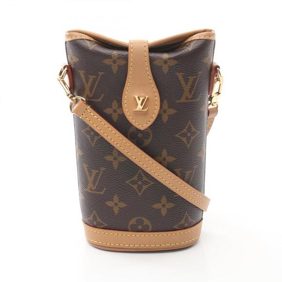 LOUIS VUITTON Brown Monogram Leather Shoulder Bag - Picture 2 of 9